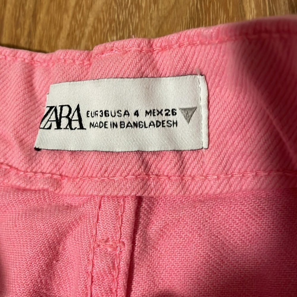 BNWT WOMENS ZARA WIDE LEG JEANS - Picture 3 of 3